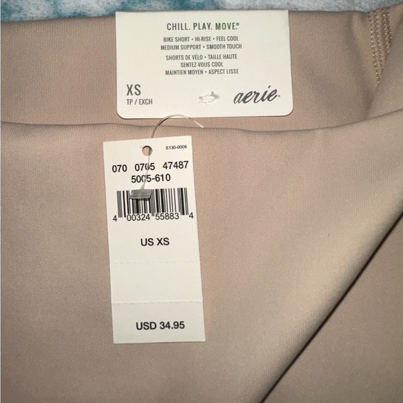 2 x American Eagle Aerie Hi Rise Bike Short sz XS - Picture 4 of 9